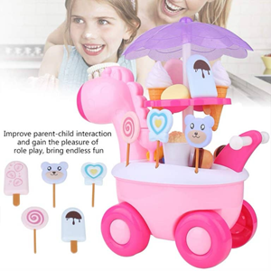 اسباب بازی نوزادی ماشین برقی آب نبات بستنی فروشی مدل زرافه Candy Ice Cream Car _اسباب بازی نوزادی